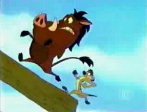 Timon and Pumbaa